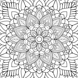 mandela coloring page3